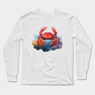 Red Crab Long Sleeve T-Shirt